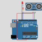 Membuat Sensor Jarak dengan HC-SR04 dan Indikator LED di Arduino