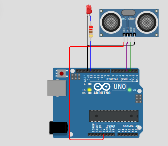Membuat Sensor Jarak dengan HC-SR04 dan Indikator LED di Arduino