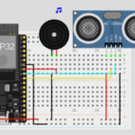 Membuat Parking Car Sensor dengan ESP32 dan HC-SR04: Bunyi Buzzer Berdasarkan Jarak